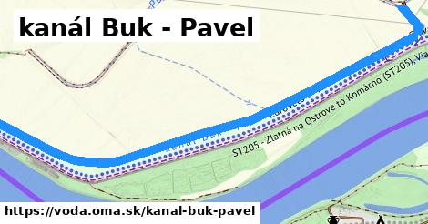 kanál Buk - Pavel