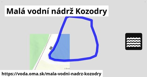 Malá vodní nádrž Kozodry