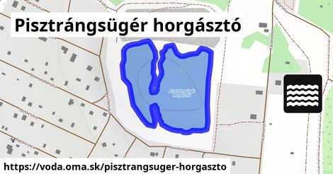 Pisztrángsügér horgásztó