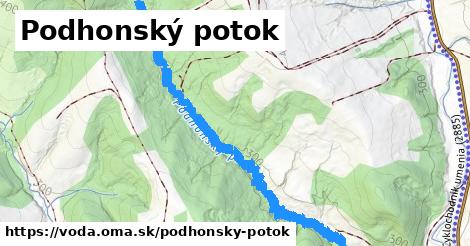 Podhonský potok