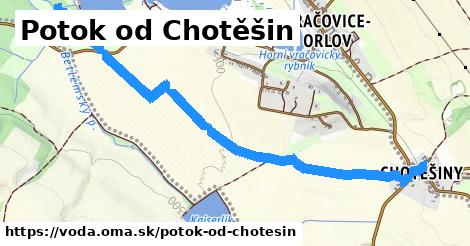 Potok od Chotěšin