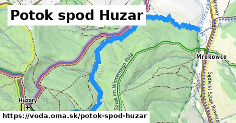 Potok spod Huzar