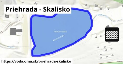 Priehrada - Skalisko