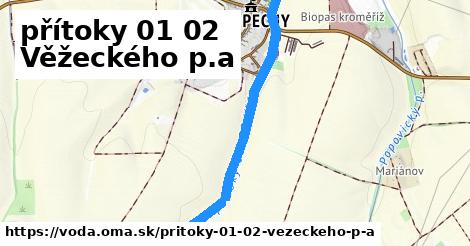 přítoky 01+02 Věžeckého p.a