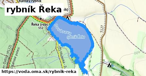 rybník Řeka