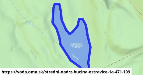 střední nádrž Bučina Ostravice 1A 471 109