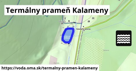 Termálny prameň Kalameny