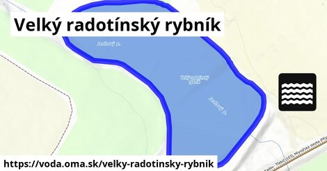 Velký radotínský rybník