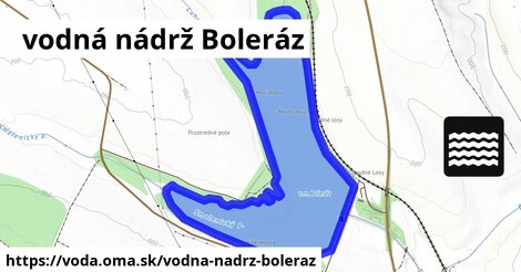 vodná nádrž Boleráz