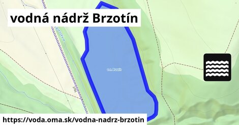vodná nádrž Brzotín