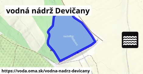 vodná nádrž Devičany