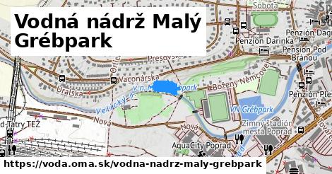 Vodná nádrž Malý Grébpark