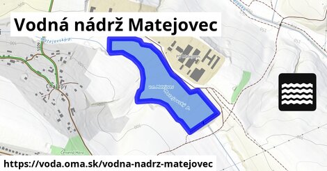 Vodná nádrž Matejovec