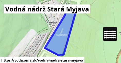 Vodná nádrž Stará Myjava