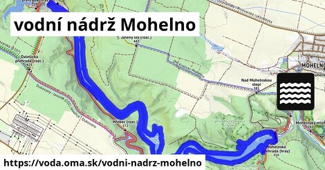 vodní nádrž Mohelno