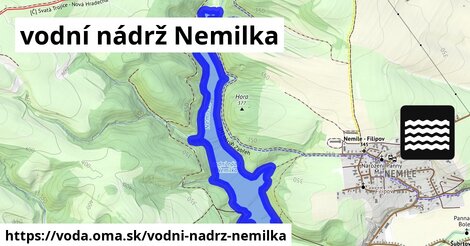 vodní nádrž Nemilka