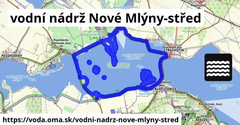 vodní nádrž Nové Mlýny-střed