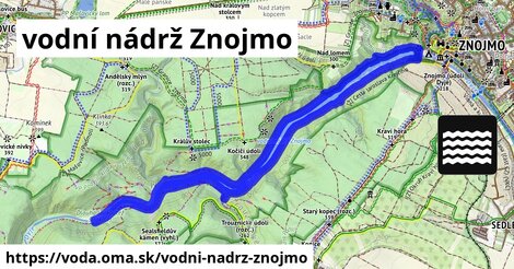vodní nádrž Znojmo