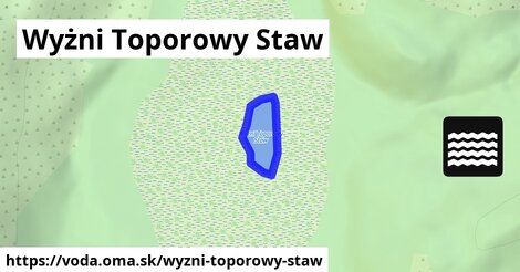 Wyżni Toporowy Staw