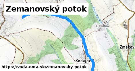 Zemanovský potok