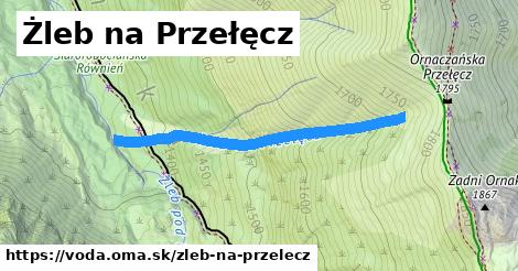 Żleb na Przełęcz